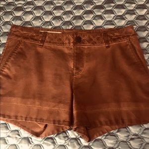 Anthropologie Quilted Vegan Leather Shorts